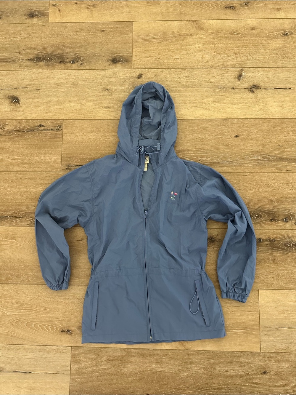 Northern Reflections Kids Hooded Rain Jacket - Dusty Blue